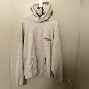 Essentials Fear Of God Hoodie Light Oatmeal